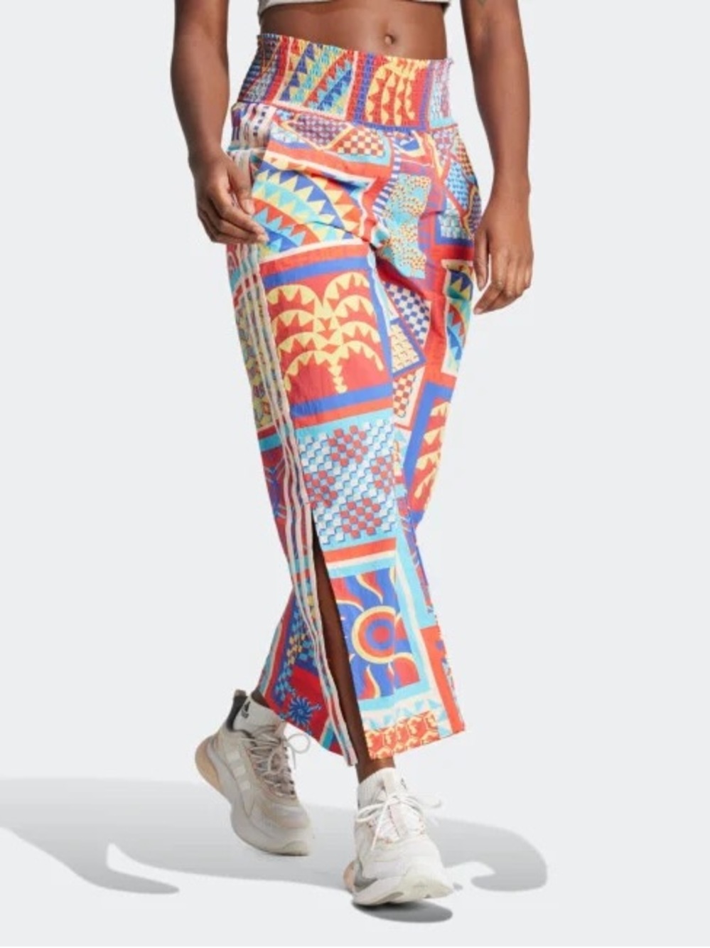 Adidas x FARM Rio Premium High-Waisted Pants - Size Small